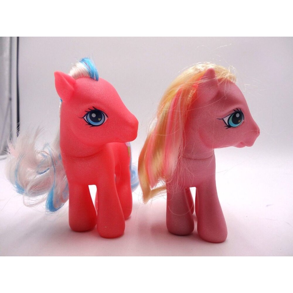 My Little‎ Pony MLP Cotton Candy  Hasbro G3 and  Tea Leaf MLP